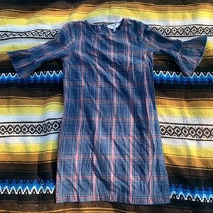 Miss Selfridge Plaid Dress with pockets Size 4